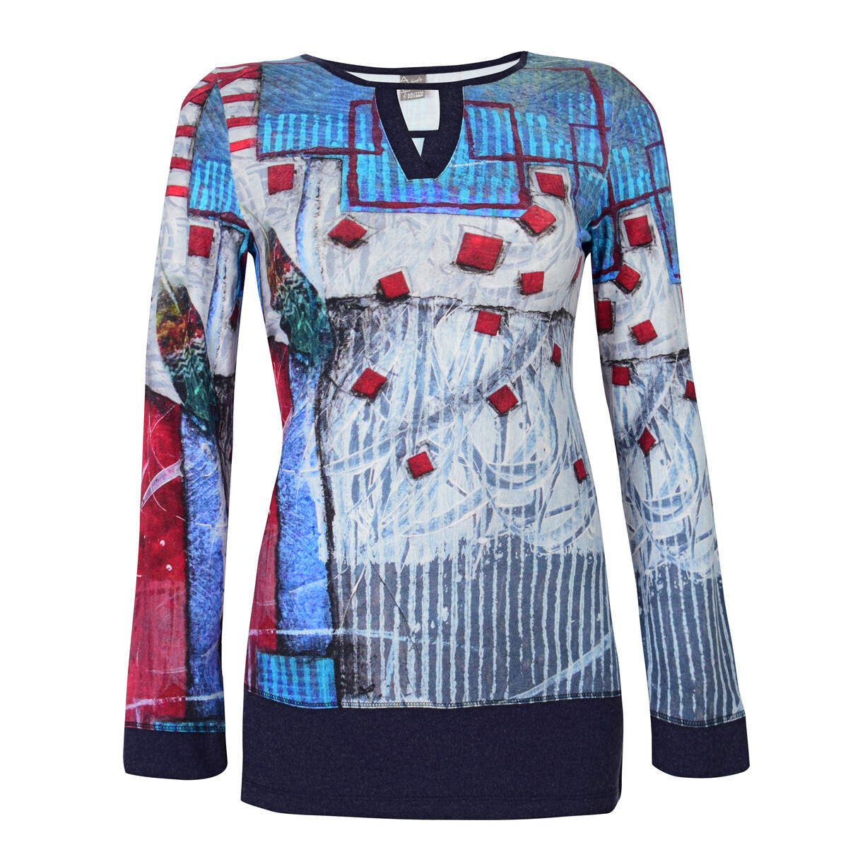 Simply Art Dolcezza: Only Love Spiritually Square Abstract Art Tunic SOLD OUT