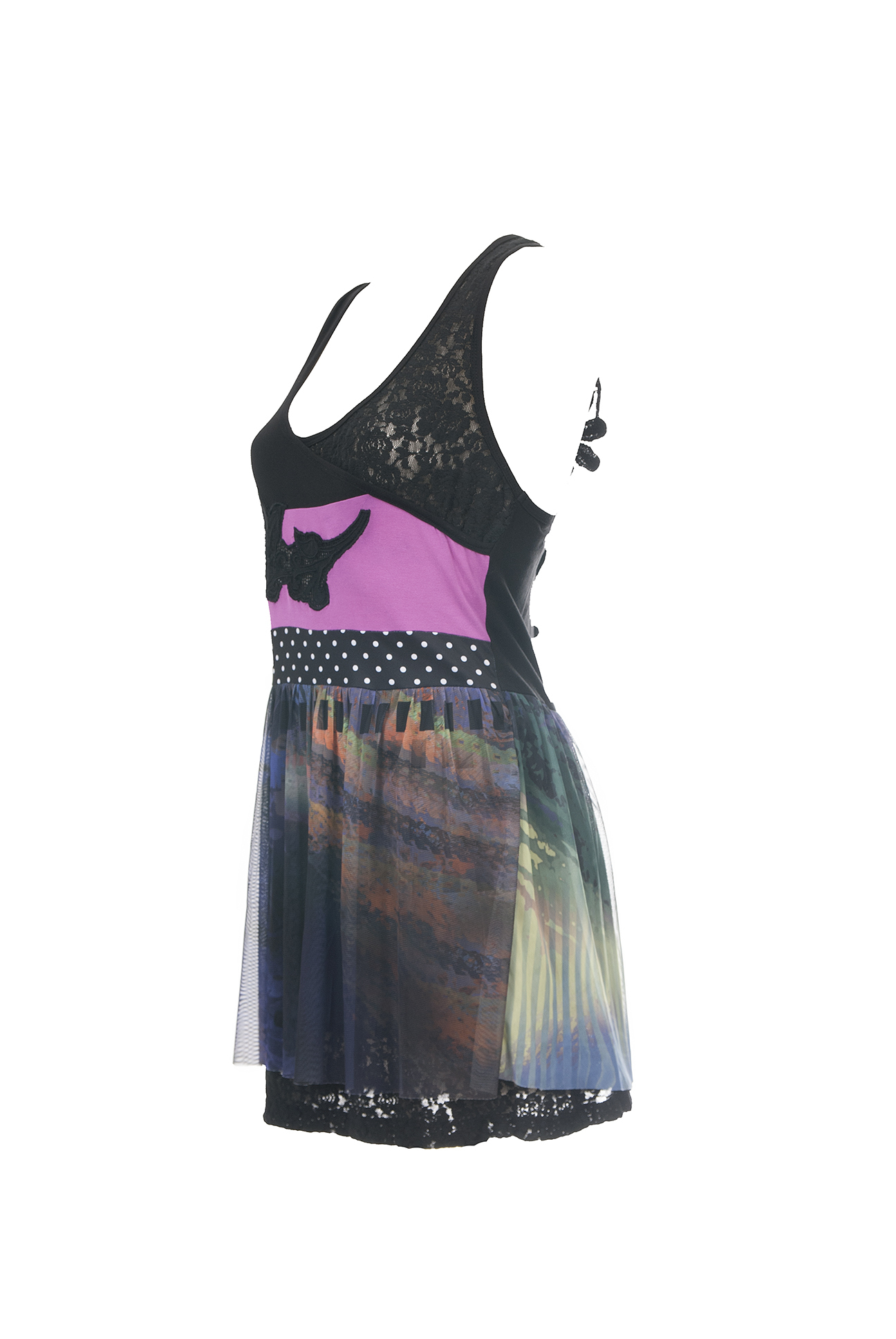 Les Fees Du Vent Couture: Midnight Orchid Tunic