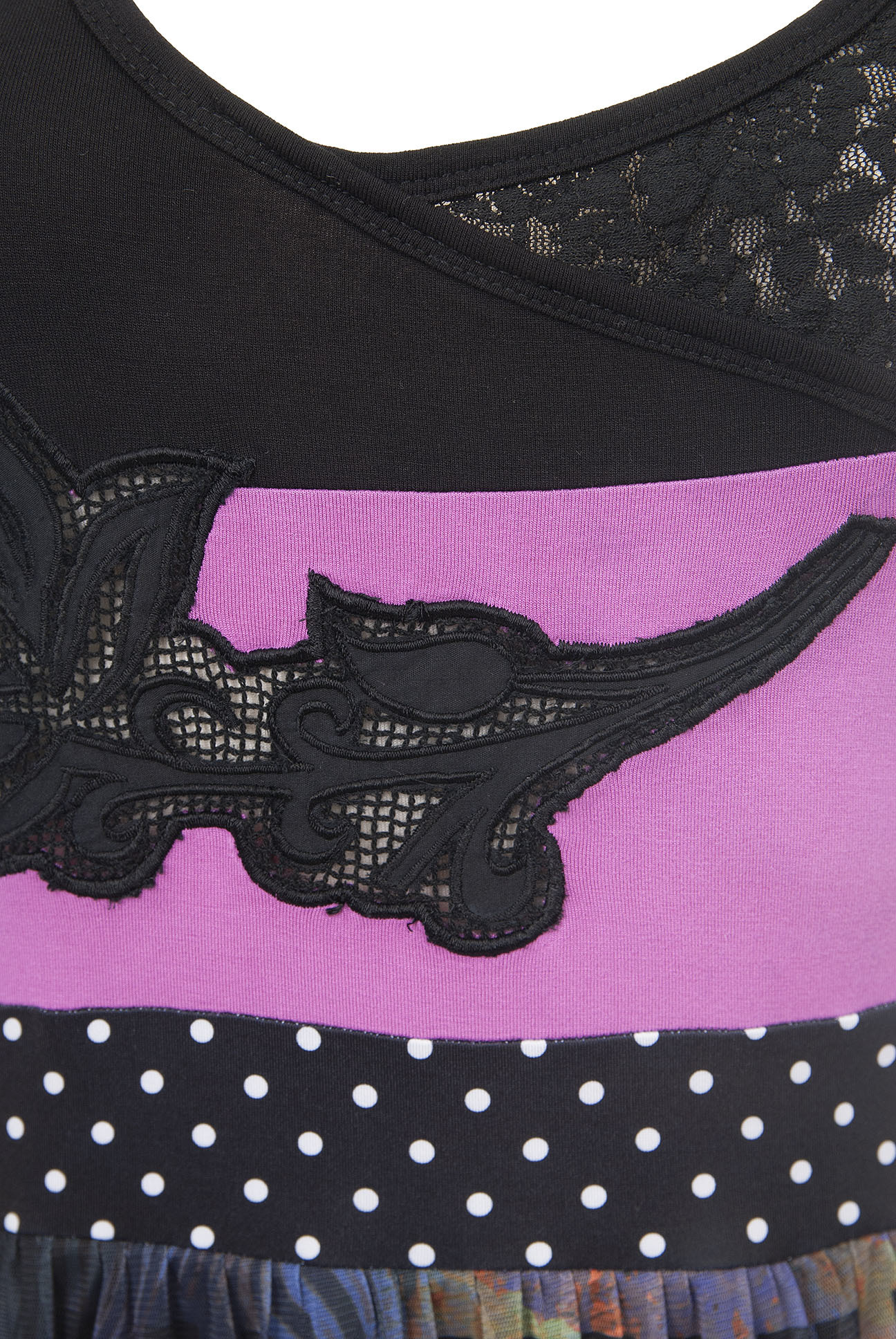 Les Fees Du Vent Couture: Midnight Orchid Tunic
