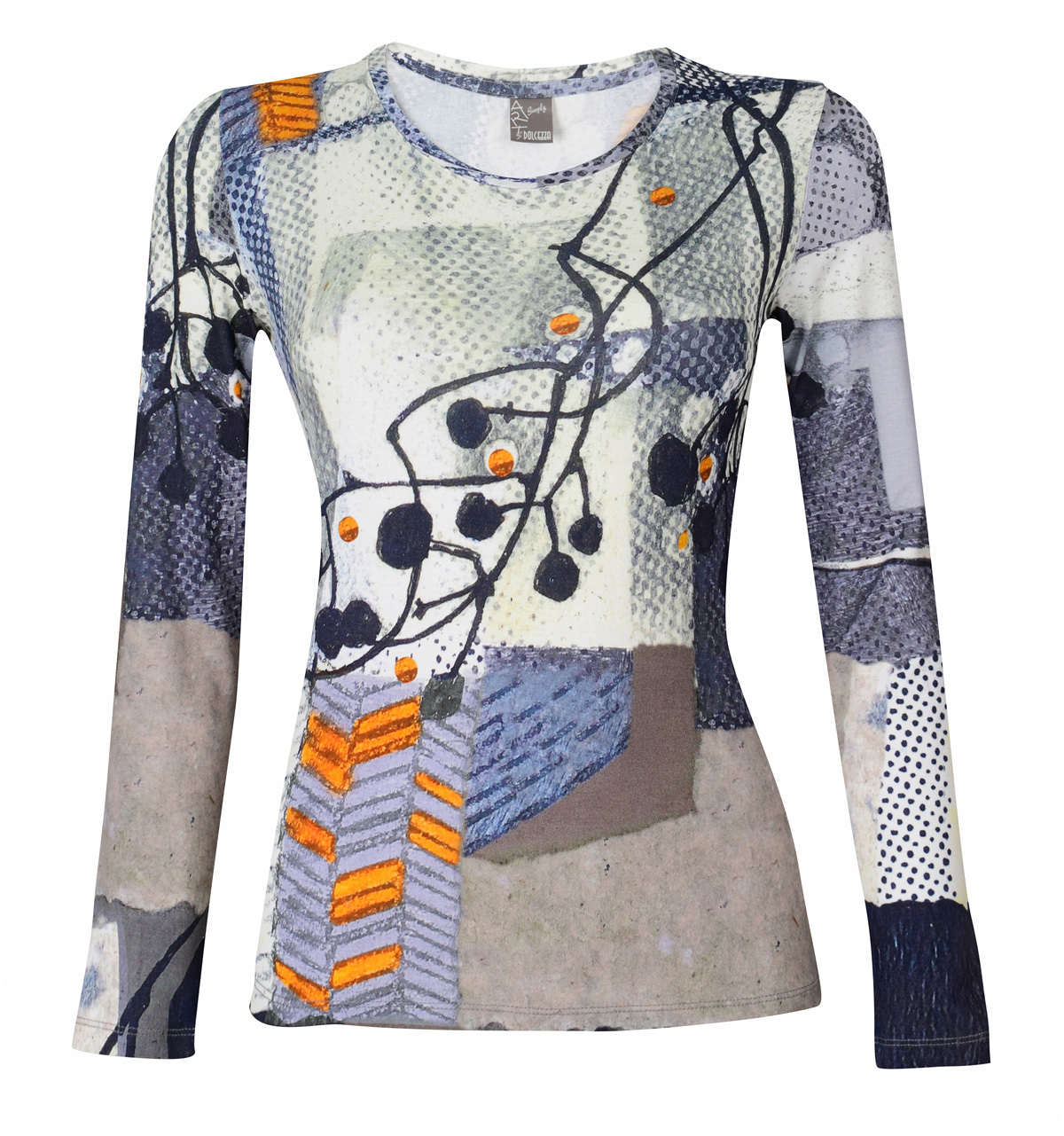 Simply Art Dolcezza: Incredibly Dandy Dragonfly Abstract Art Tunic SOLD OUT Dolcezza_SimplyArt_59690
