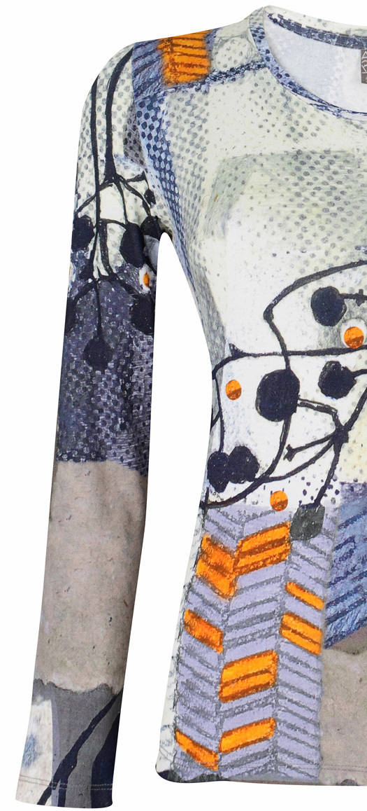 Simply Art Dolcezza: Incredibly Dandy Dragonfly Abstract Art Tunic SOLD OUT