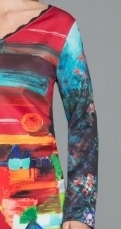 Maloka: French Fairytale Village Abstract Art Slip Dress (More Arrived!)