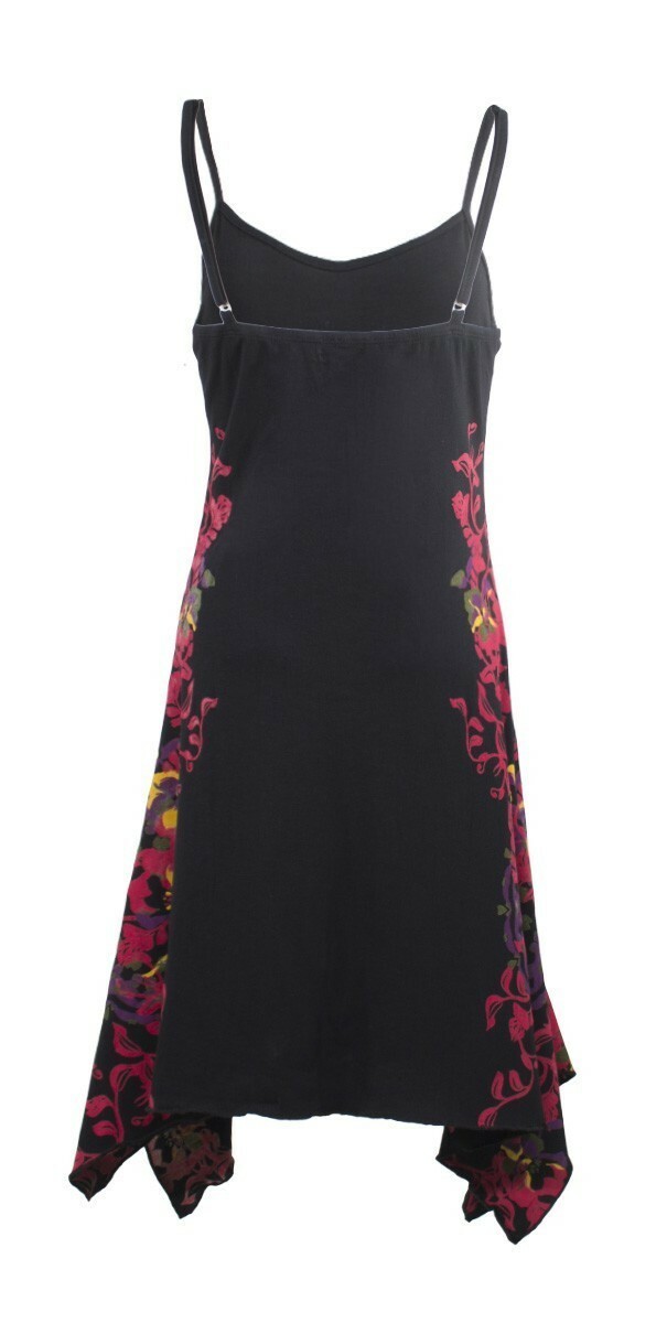Coline: Asymmetrical Twisted Flower Sundress (2 Left!)