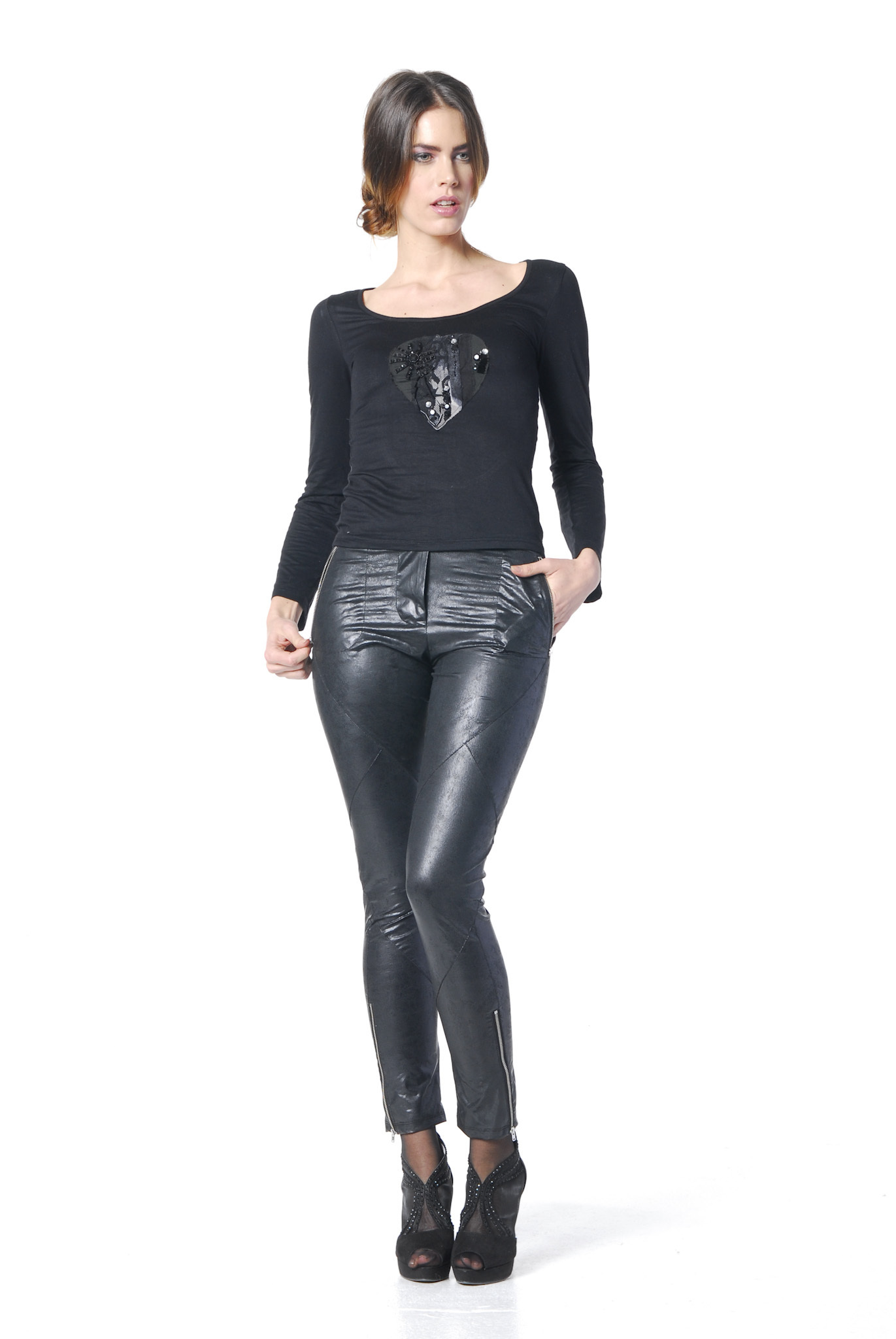 Les Fees Du Vent Couture: Crystal Keyhole Top