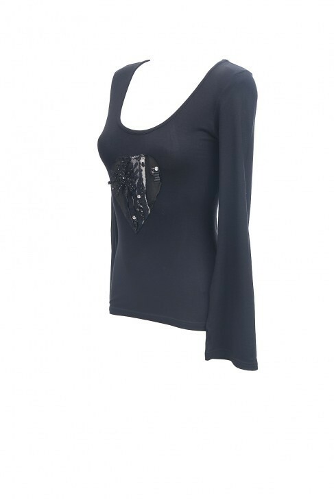 Les Fees Du Vent Couture: Crystal Keyhole Top