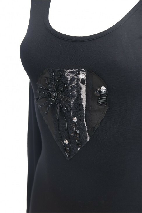 Les Fees Du Vent Couture: Crystal Keyhole Top