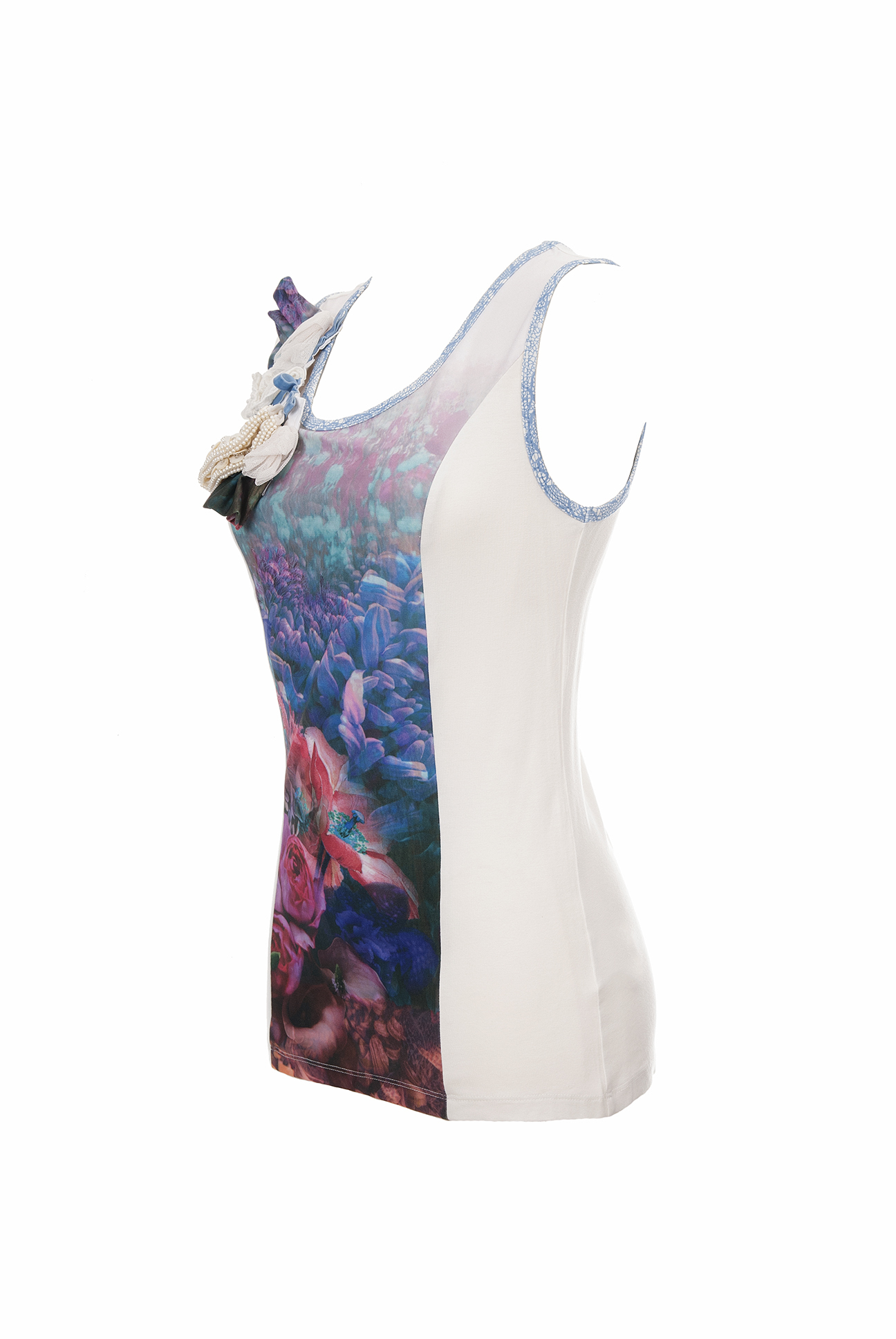 Les Fees Du Vent Couture: Fuschia Fairytale Top