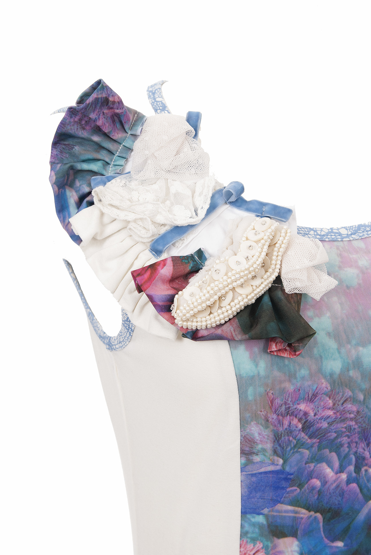 Les Fees Du Vent Couture: Fuschia Fairytale Top