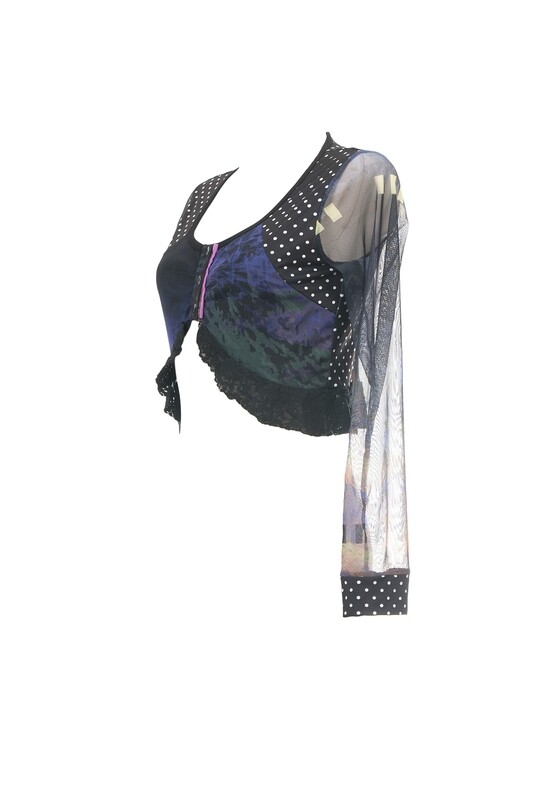 Les Fees Du Vent Couture: Midnight Orchid Bolero
