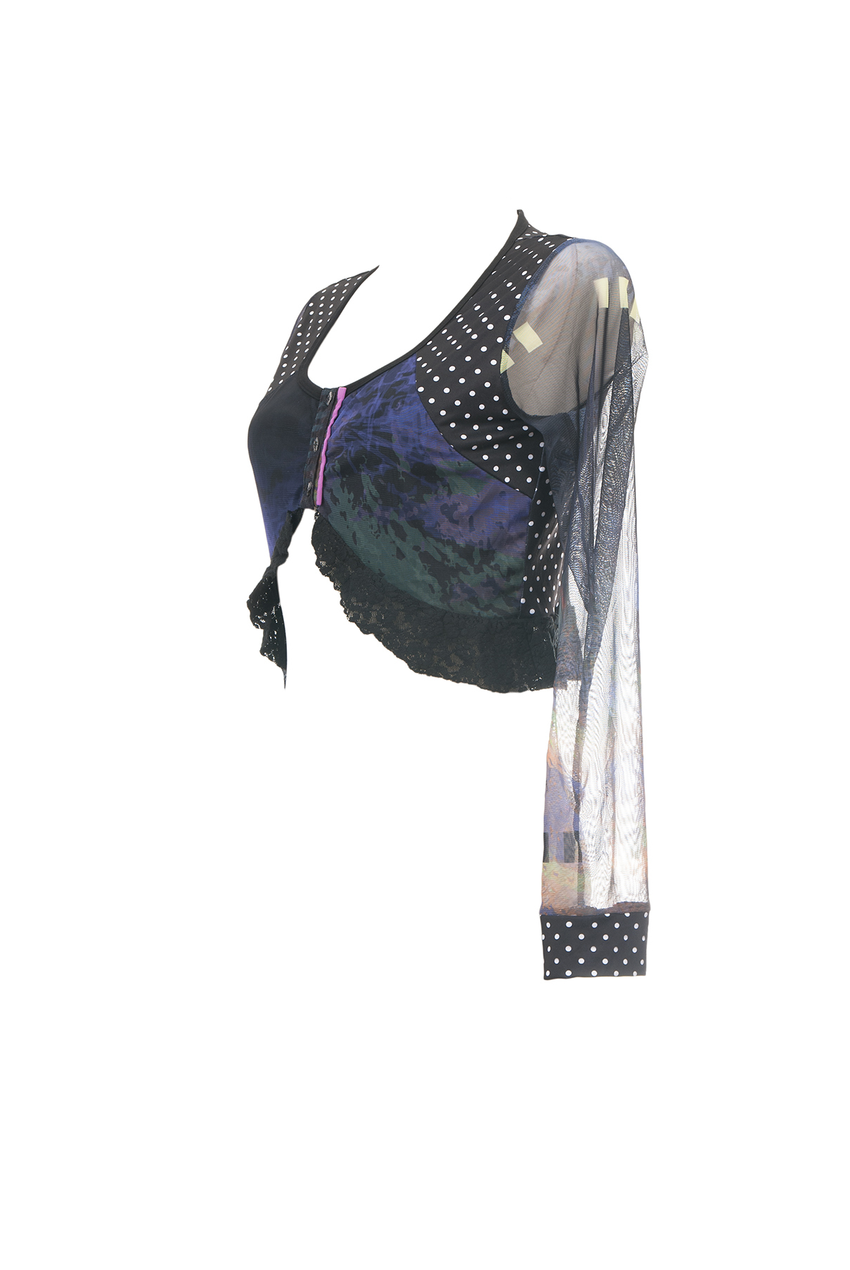 Les Fees Du Vent Couture: Midnight Orchid Bolero