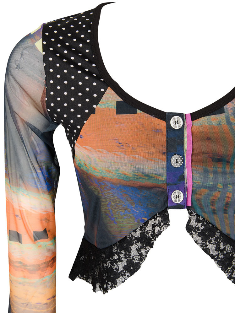 Les Fees Du Vent Couture: Midnight Orchid Bolero