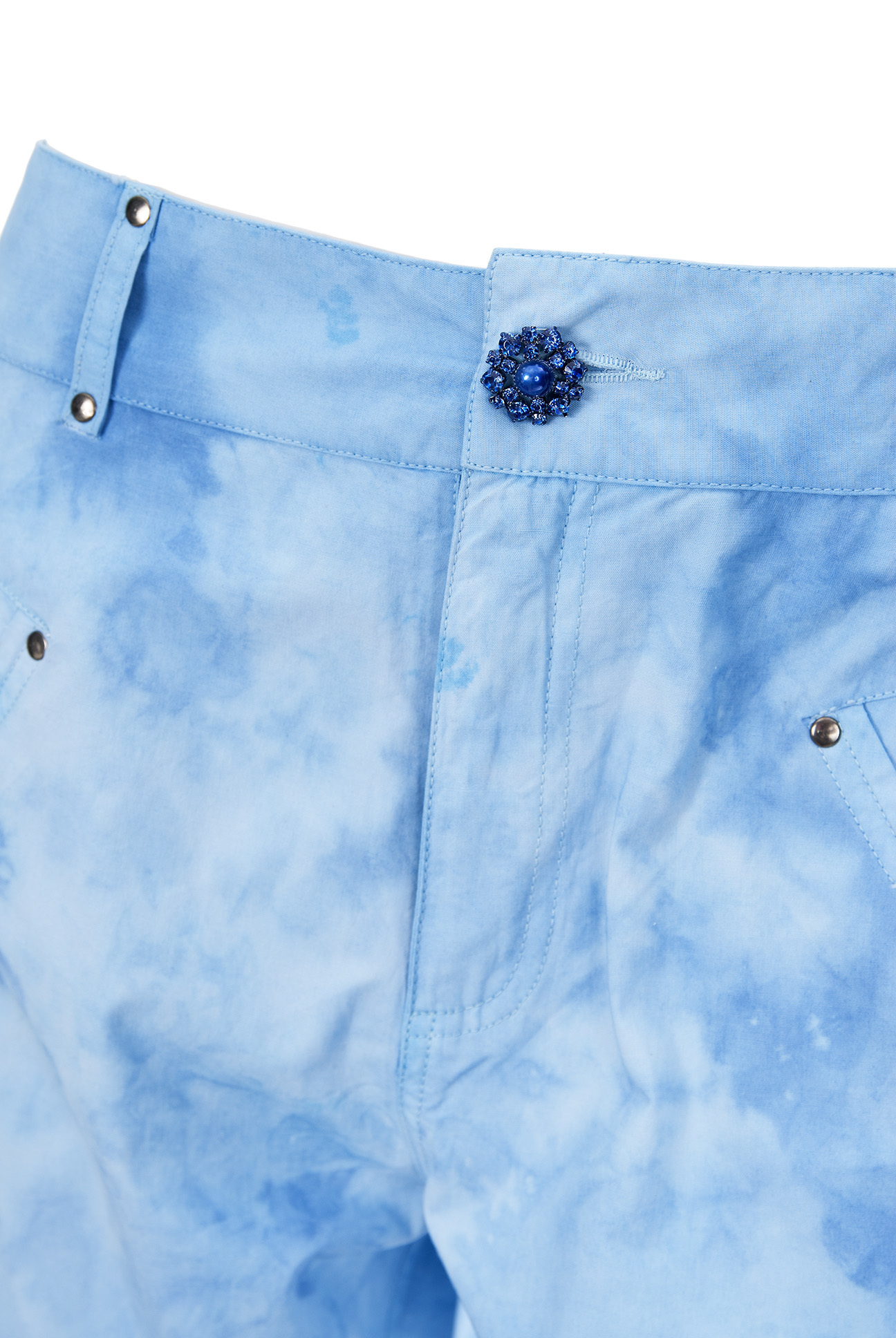 Les Fees Du Vent Couture: Pantalon Baby Blue Splash