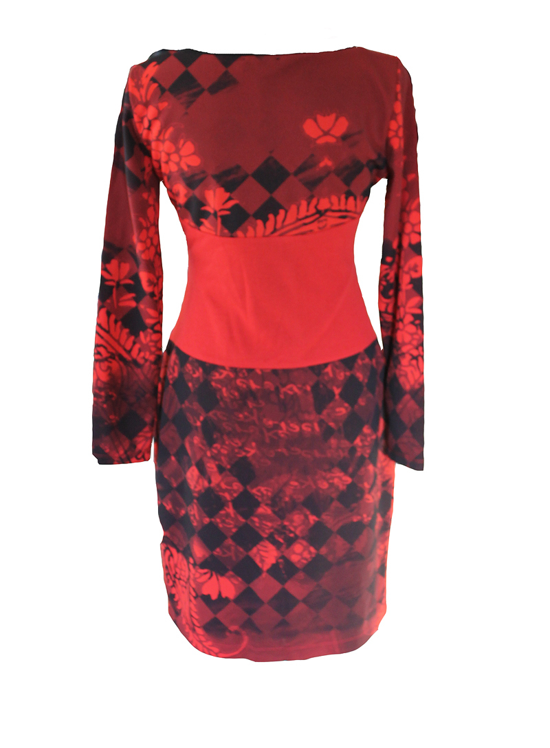 Eroke Italy: Red Hot Diamond Dress (1 Left!)