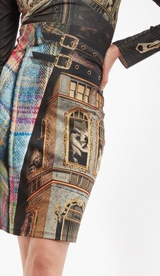IPNG: Biker Chic Let It Snow Plaid Zip Illusion Skirt IPNG: Biker Chic Let It Snow Plaid Zip Illusion Skirt