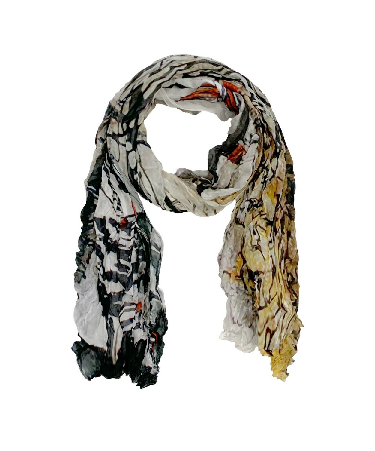 Simply Art Dolcezza: Parisian Life Abstract Art Scarf SOLD OUT
