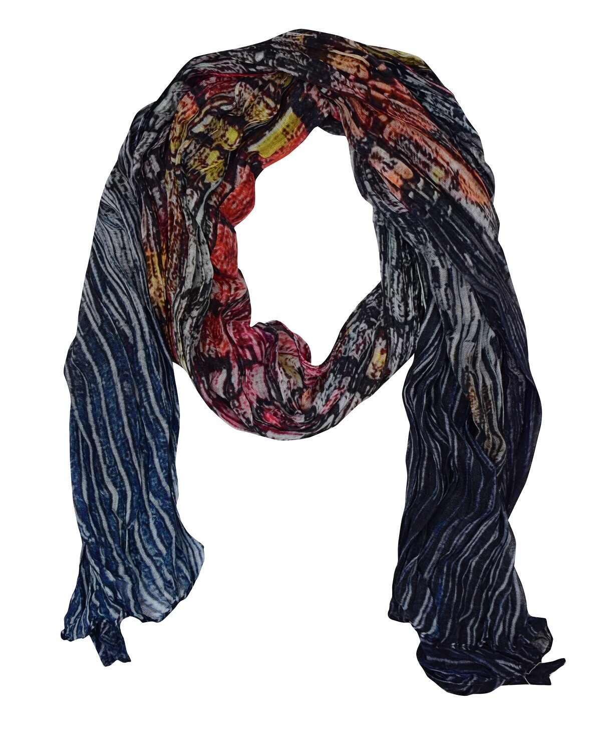 Simply Art Dolcezza: Papillons Of The Night Abstract Art Scarf SOLD OUT
