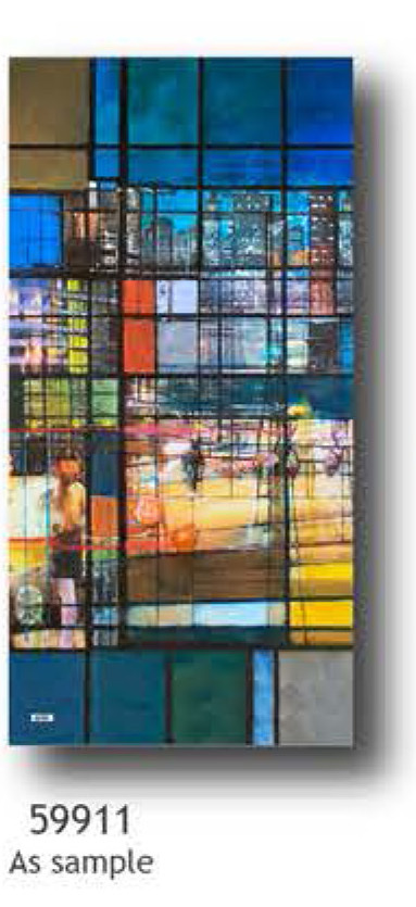 Simply Art Dolcezza: Colors Of Ville La Nuit Abstract Art Scarf SOLD OUT