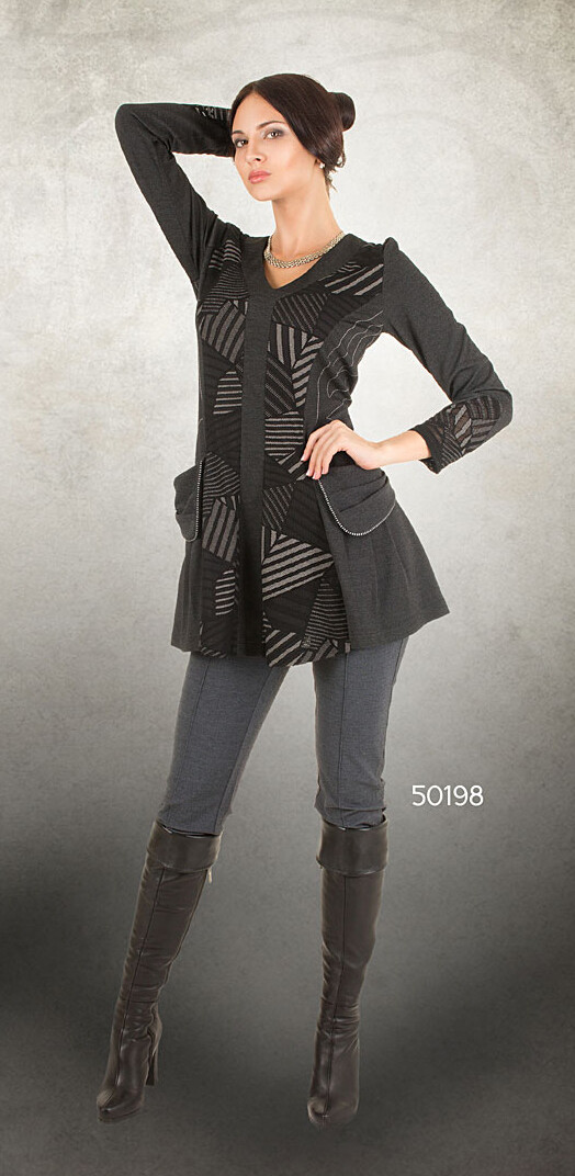 Dzhavael Couture: Frivolous Pocket Tunic