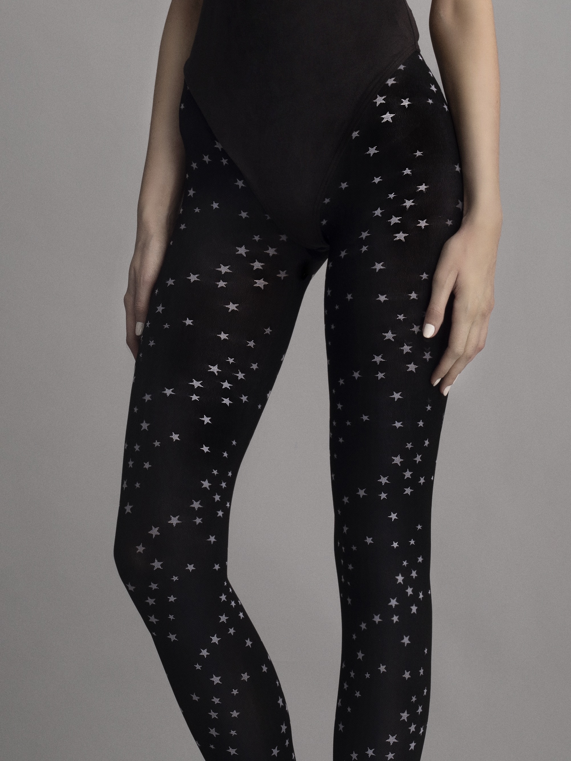 Fiore: Sexy Star Gazing Microfibre Opaque Tights