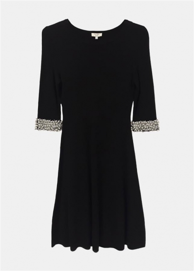 Paul Brial: Pretty In Pearls Princess Midi Dress