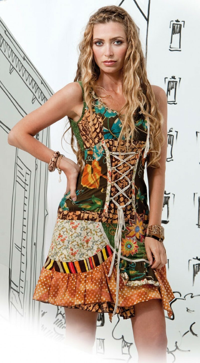 Savage Culture: Corset Laced Bella Bea Dress SOLD OUT
