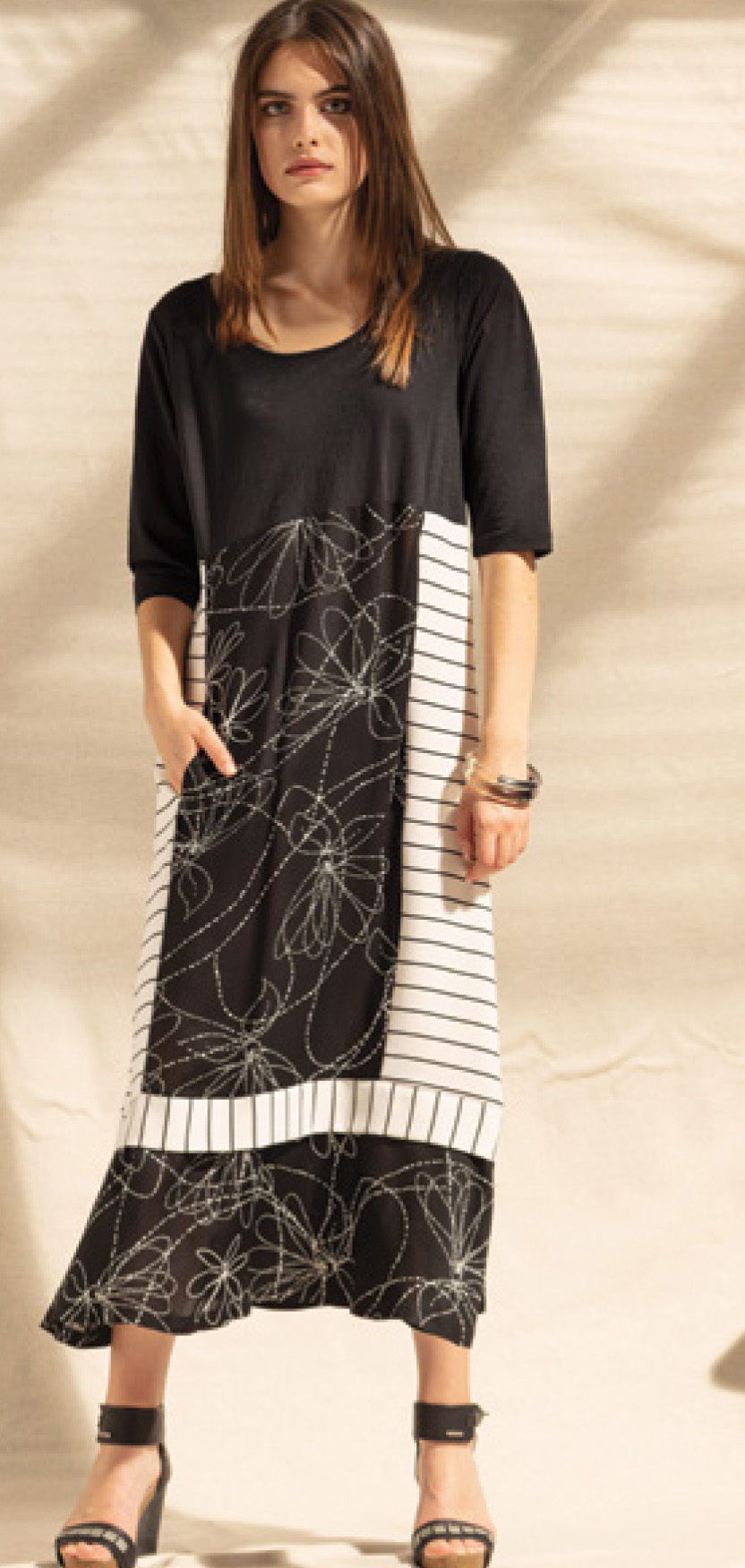 G!oze France: A Dame In Florence Patchwork Dress G_DAME_N1