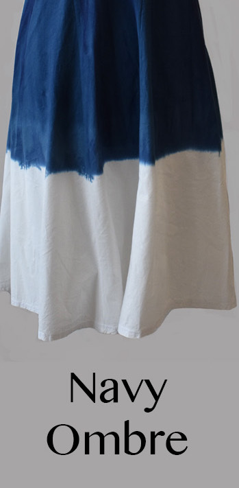Luna Luz: Square Neck Godet Dyed Tank Dress SOLD OUT