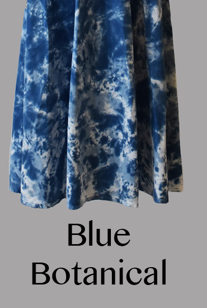 Luna Luz: Square Neck Godet Dyed Tank Dress SOLD OUT
