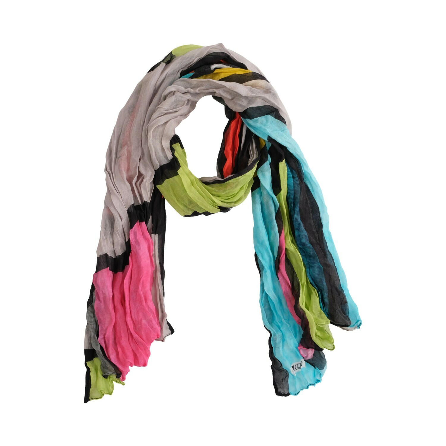 Dolcezza Simply Art: Mid Century Vibrant Romance Abstract Art Scarf SOLD OUT