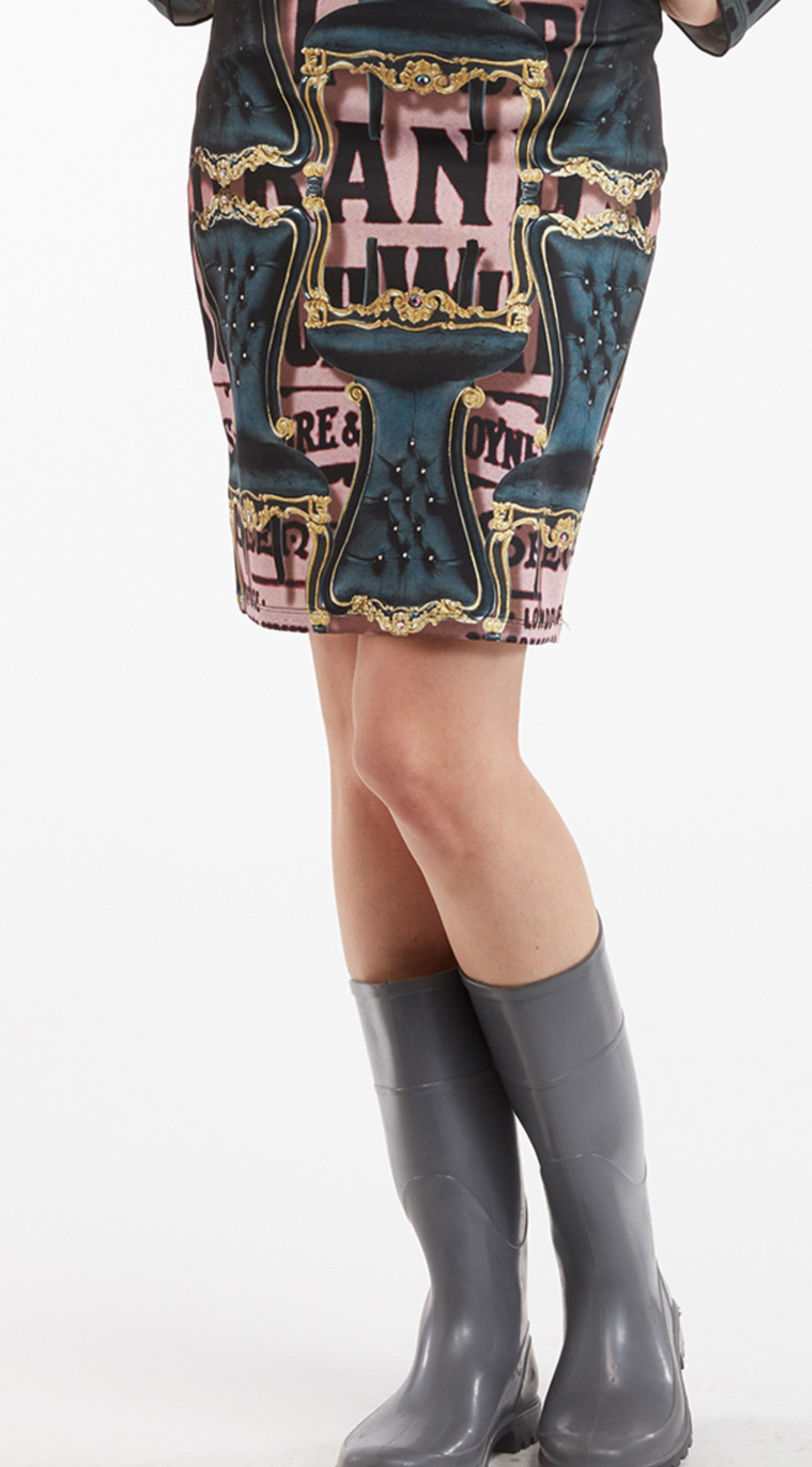 IPNG: Pink Emerald Furniture Gossips Illusion Skirt (Some Ship Immed!)