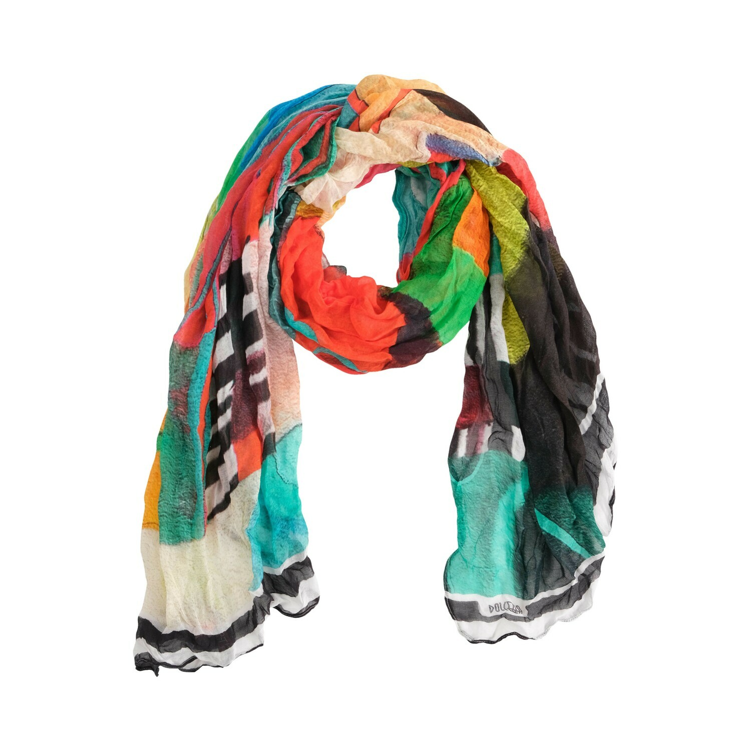 Simply Art Dolcezza: Relaxing In Red Abstract Art Scarf SOLD OUT