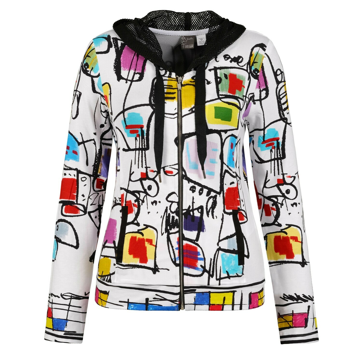 Simply Art Dolcezza: Etagere & Miss Eze Printed Hoodie Jacket SOLD OUT