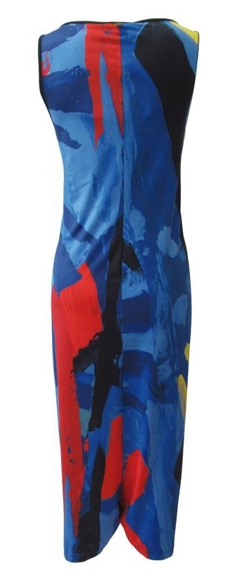 Maloka: Colors Of Picasso's Gypsy Beauty Abstract Art Jumpsuit/Sundress (Few Left!)