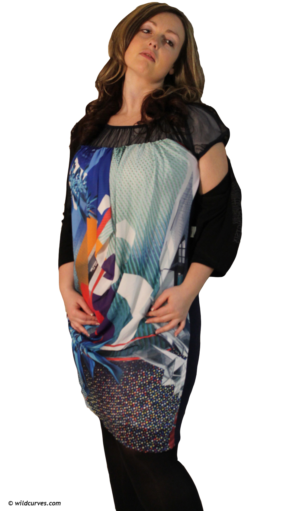 2026 Paris Grace On Fire Dress (Blue, Red) 2026_GRACE