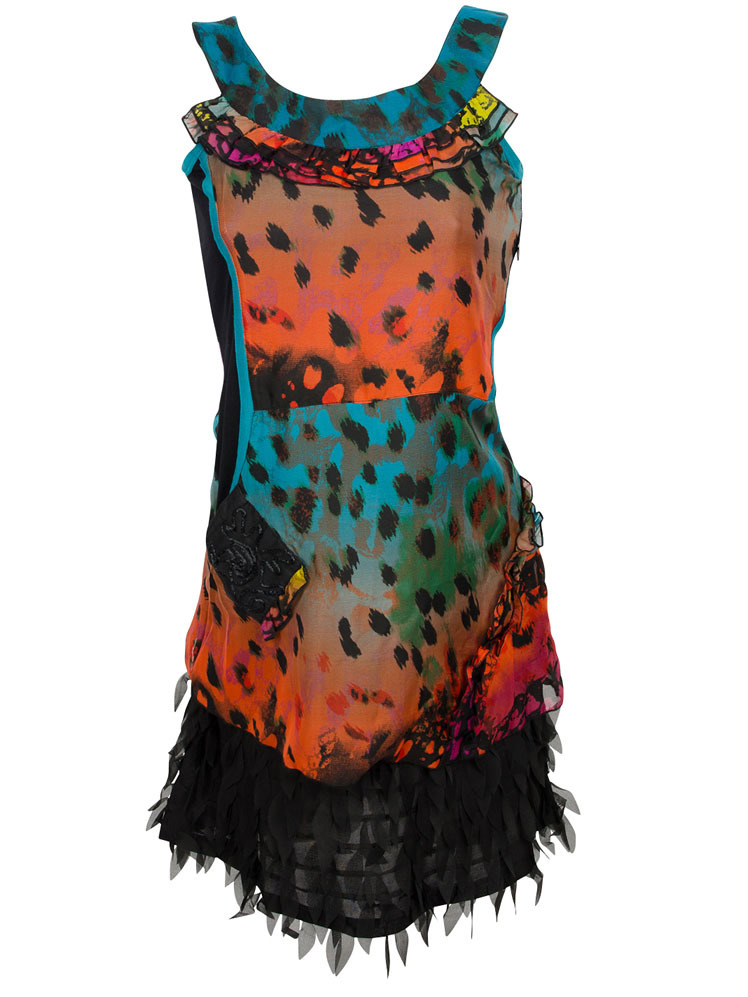 Les Fees Du Vent Feminine Feather Dress