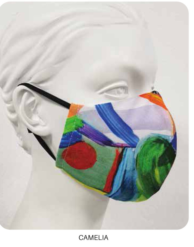 Maloka: Colors Of Picasso's Gypsy Beauty Abstract Art Protective Masks
