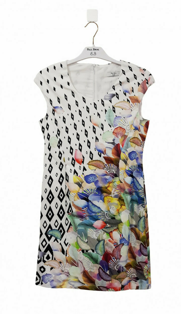 Paul Brial: Colors Of The Water Lily Midi Dress/Tunic SOLD OUT