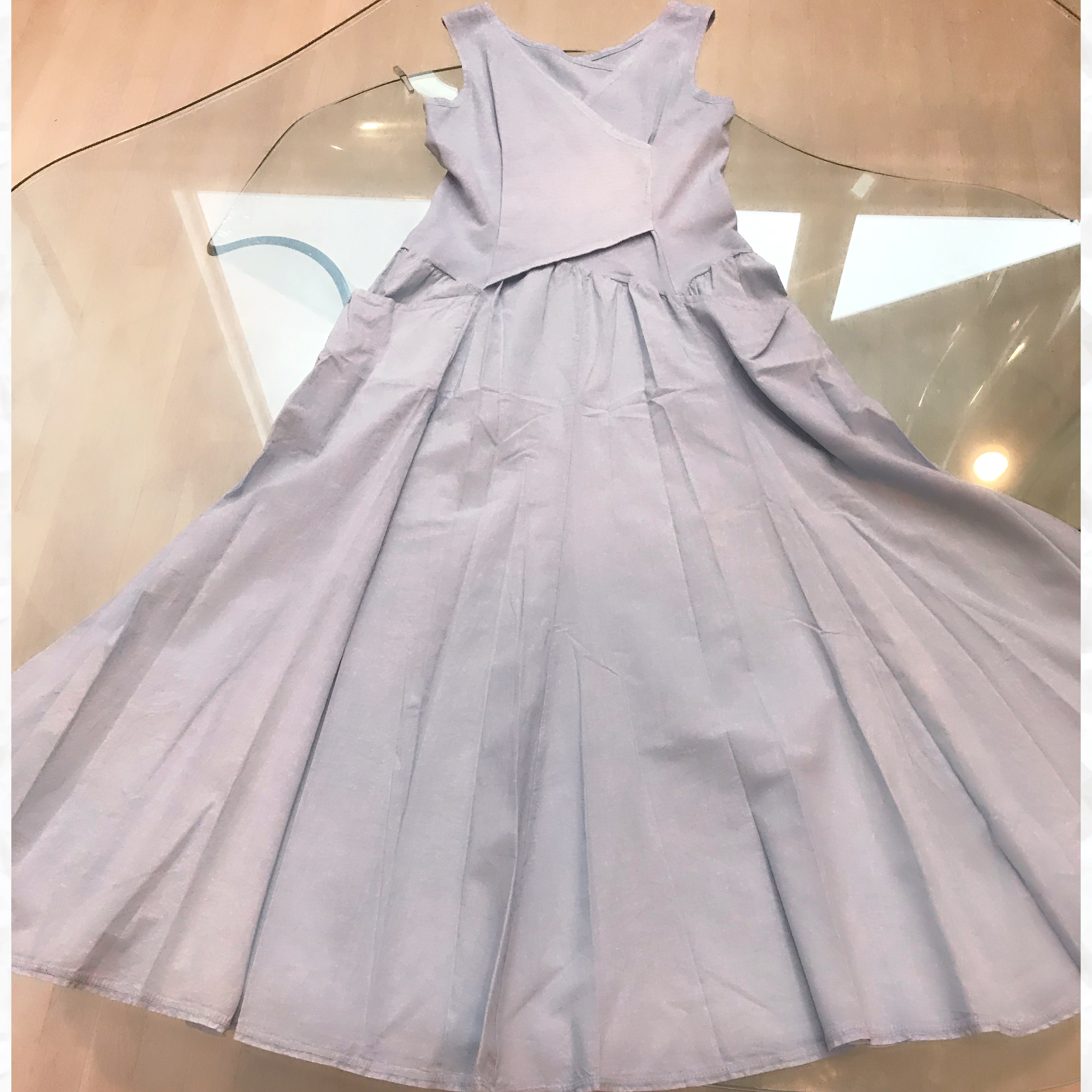 Luna Luz: Cross Over Bodice Long Dress (Ships Immed, More Colors Arrived!)