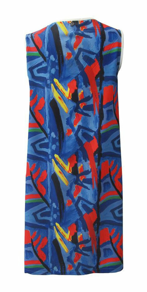Maloka: Picasso's Gypsy Beauty Abstract Art Drawstring Adjustable Sundress