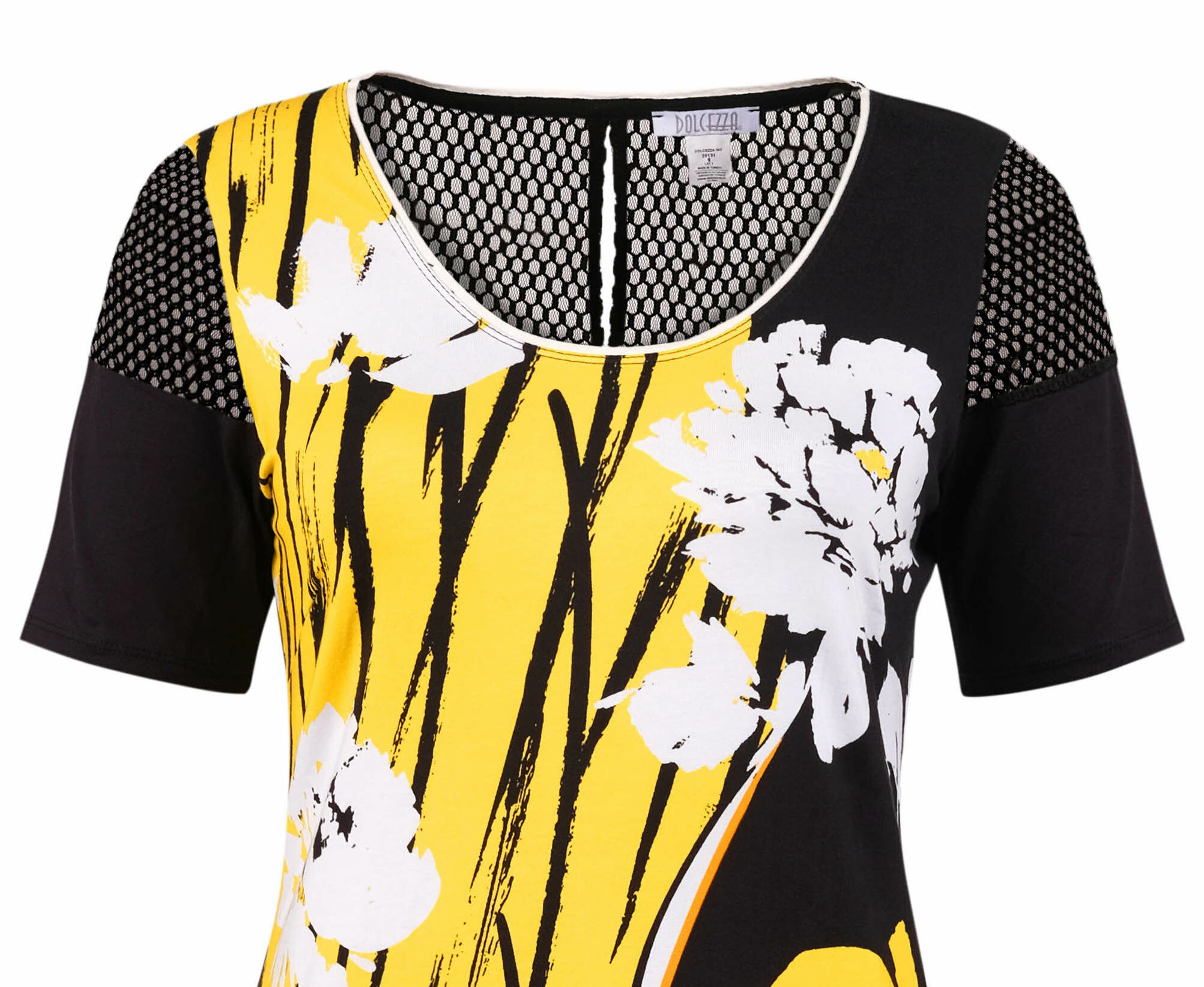 Simply Art Dolcezza: Bumble Bee Summer Bloom Abstract Art Dress (2 Left!)