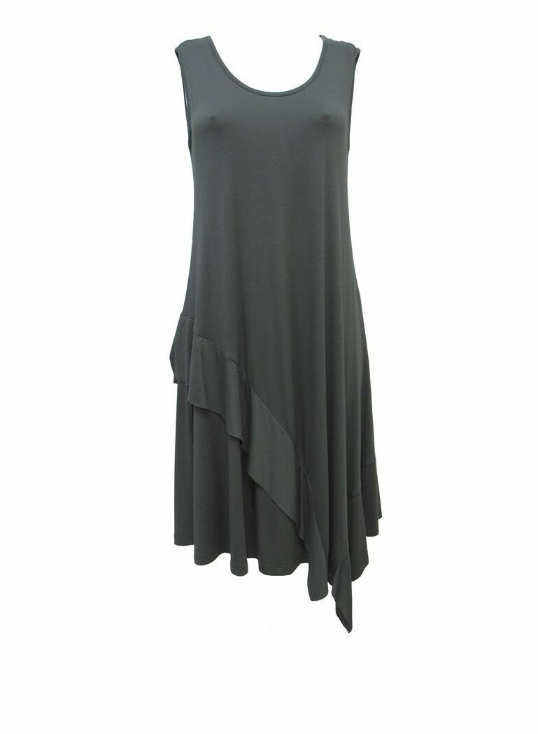 Maloka: Mrs. Crazy Comfy Frilled Midi Dress (More Colors!)