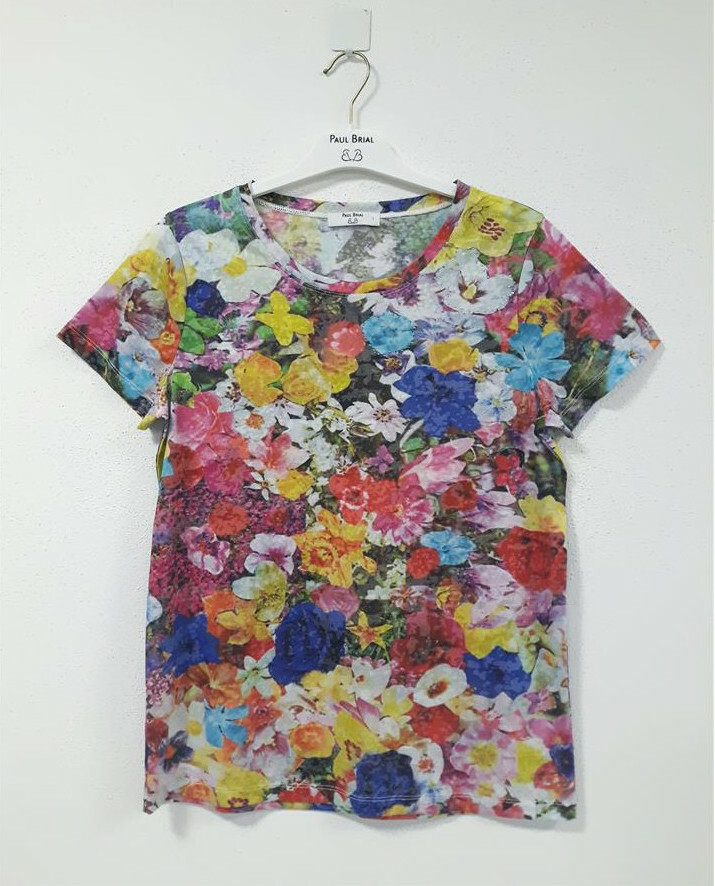 Paul Brial: Beauty Blooms Hydra T-Shirt PB_HYDRA