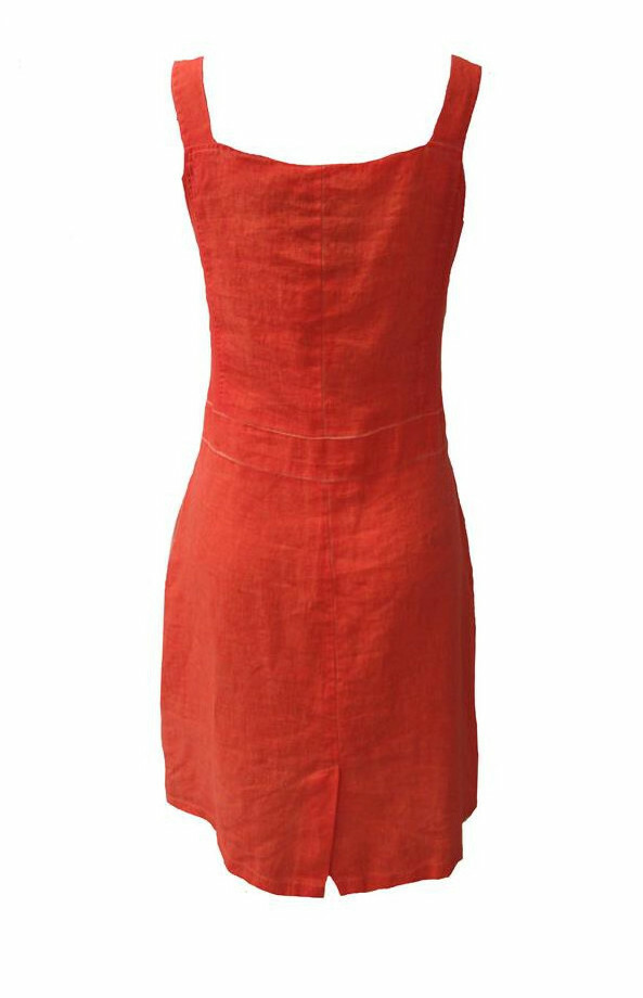 Maloka: Dip Dyed Tiara Fit & Flared Linen/Cotton Dress (More Colors!)