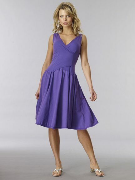 Luna Luz: Cross Over Bodice Midi Dress (In Zest - Ships Immed Few Left!) LL_5516_solid