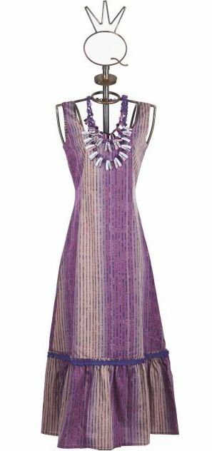 Save The Queen: Inverted Purple Orchid Flared Dress (1 Left!) STQ_441