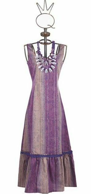 Save The Queen: Inverted Purple Orchid Flared Dress