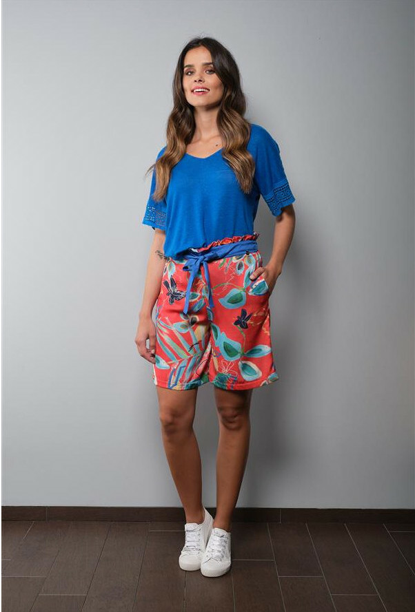 Paul Brial: Comfy Cool Hawaiian Frills Shorts