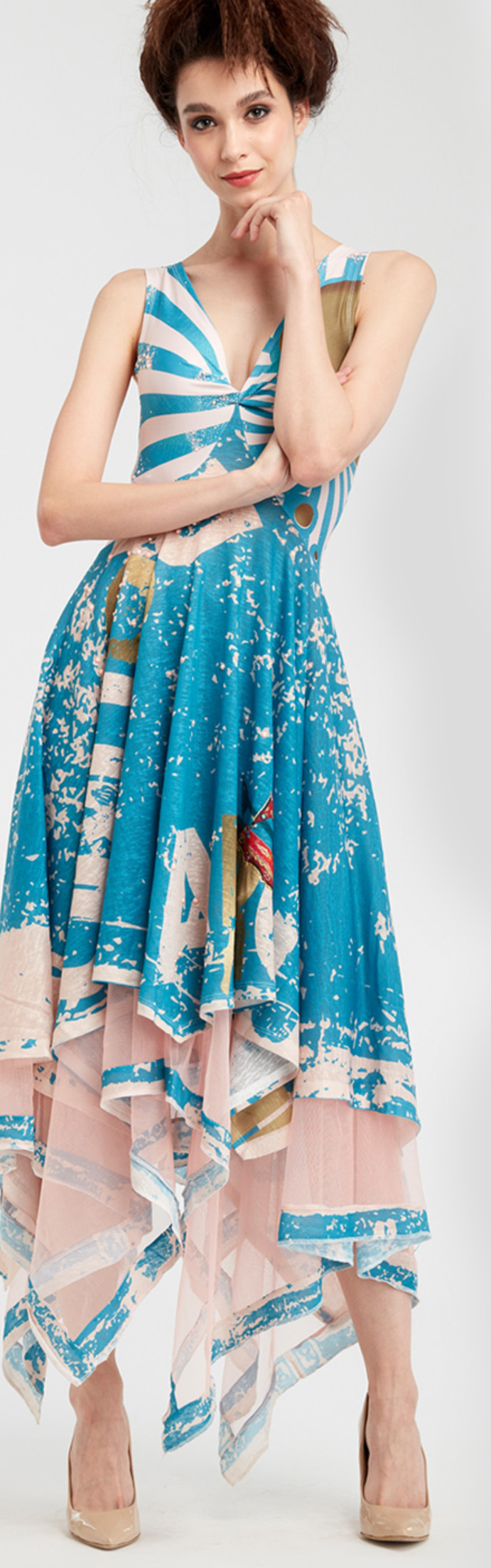IPNG: Sunny Speach Four Corner Illusion Dress IPNG_SSDFC-002