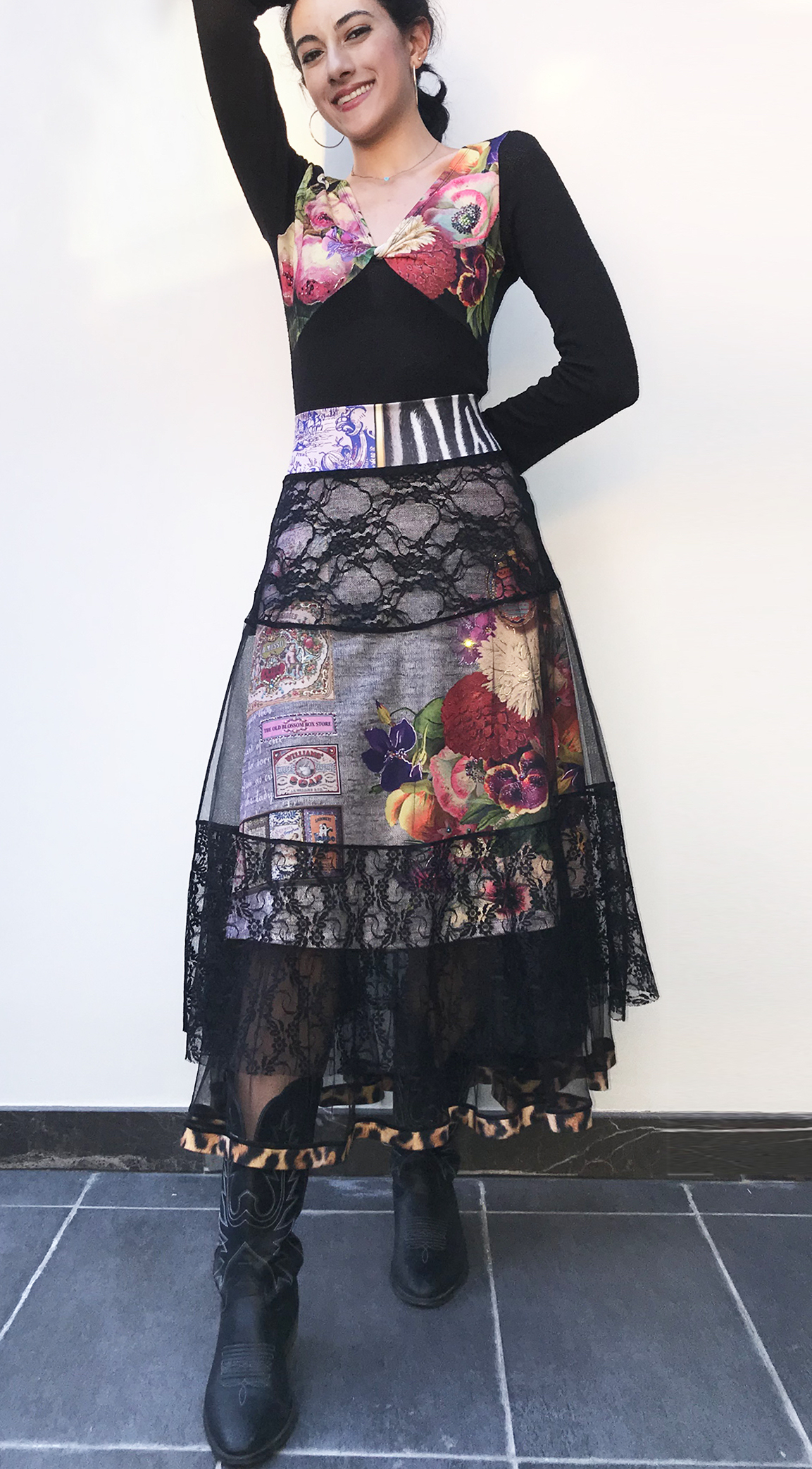 IPNG: Label Longings Tigress Illusion Skirt