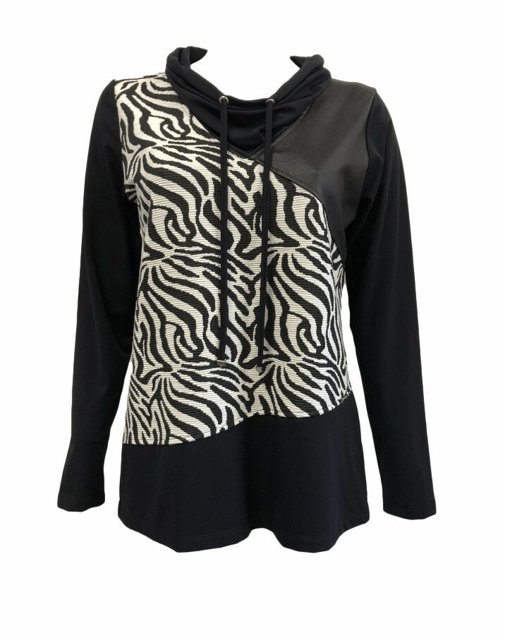 Maloka: Zebra Safari Sweater Tunic